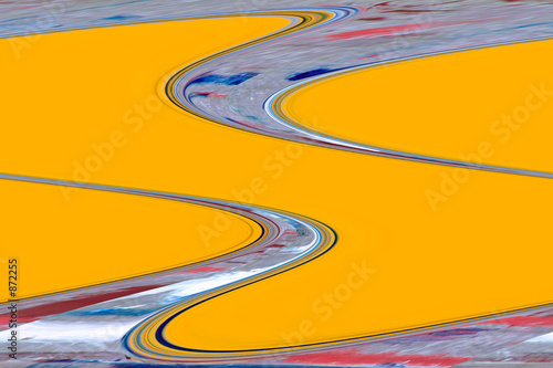 yellow waves background