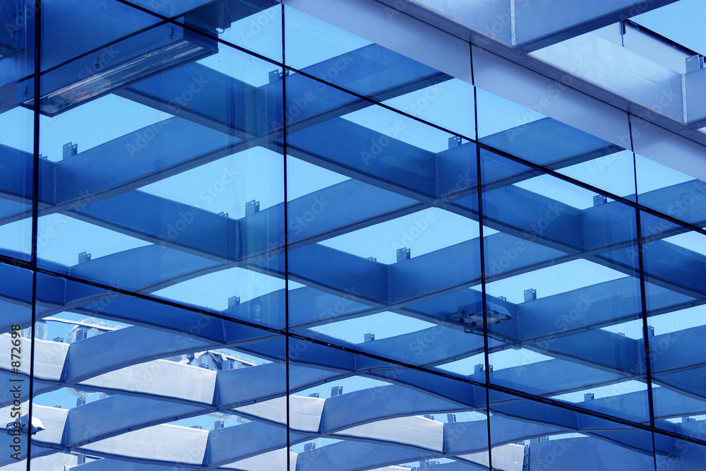 glass building glass building