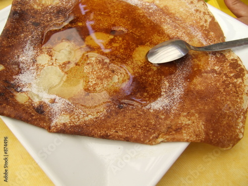 crêpe au miel