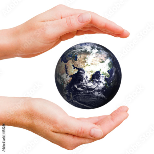 world in my hands photo