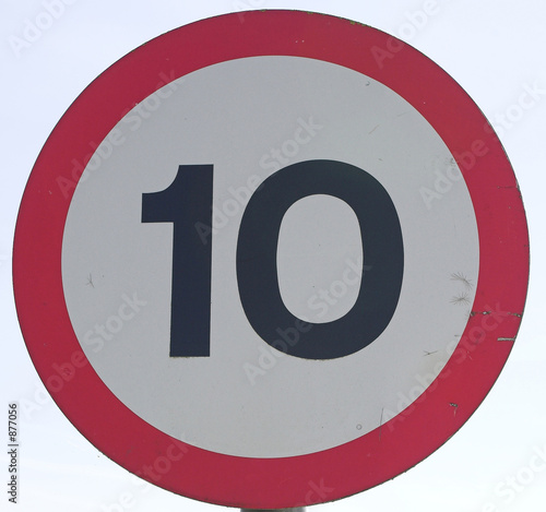 speed limit 10