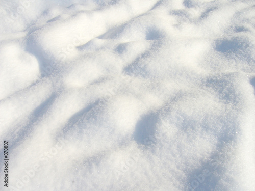 beautiful clean snow background