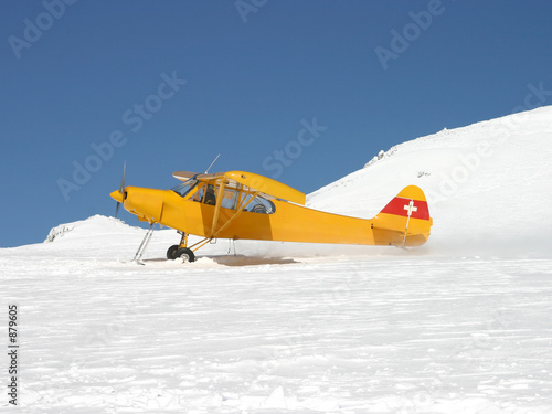 glacier take off