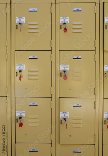 lockers © Stephen Coburn