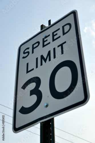 speed limit thirty