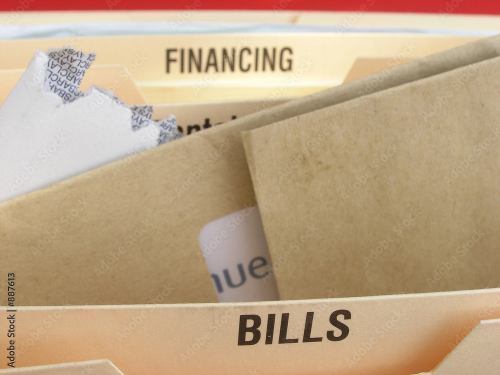 Foto bills to pay.