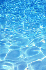 blue pool water background