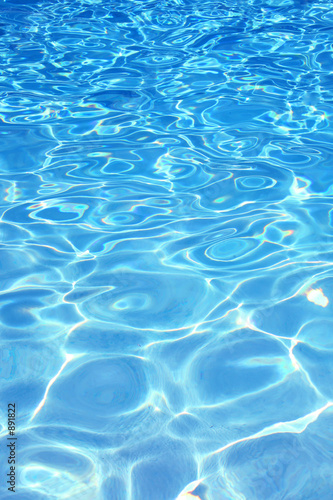 blue pool water background