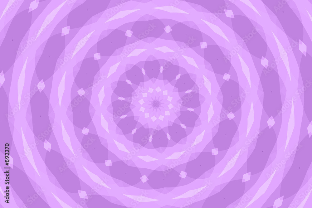 Obraz premium mandala purple hue