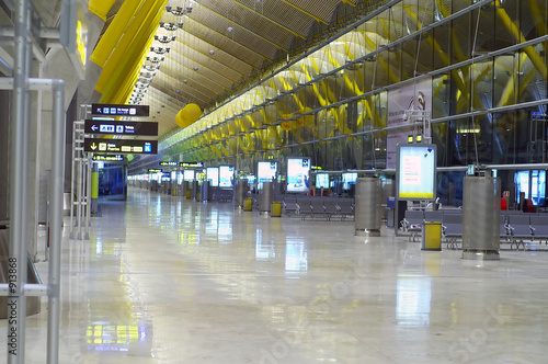 madrid airport new terminal photo