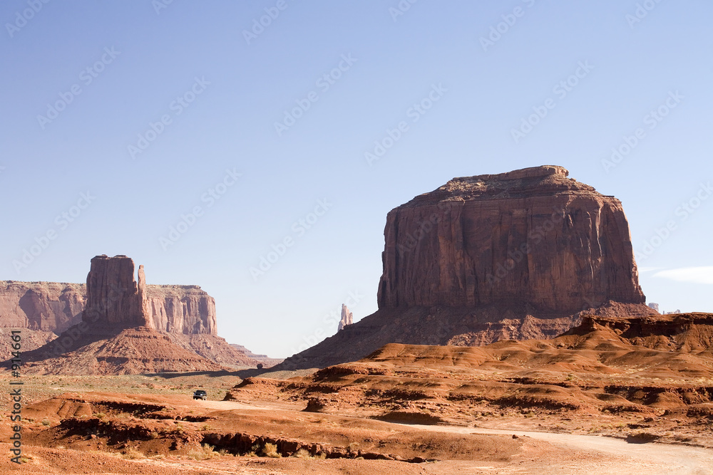 stock photograph of monument valley in arizona