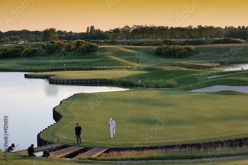Canvas Print golf national paris france