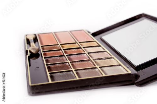 make-up case isolated on white