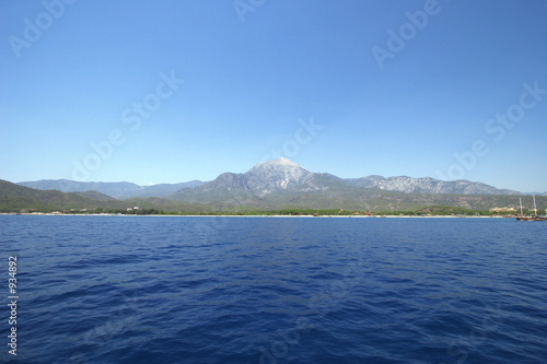 türkei - blaue reise auf dem mittelmeer photo