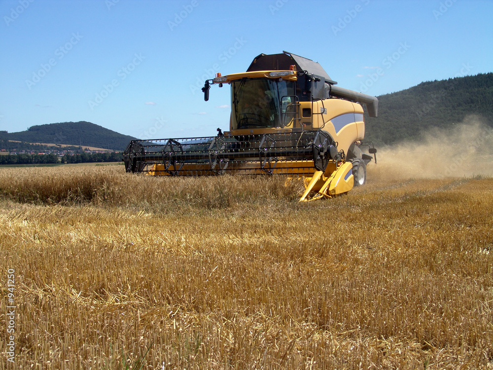 Obraz premium getreideernte