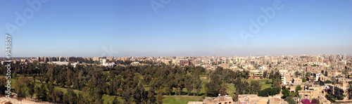 panorama du caire - egypte