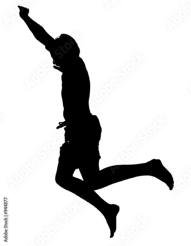 jumping body