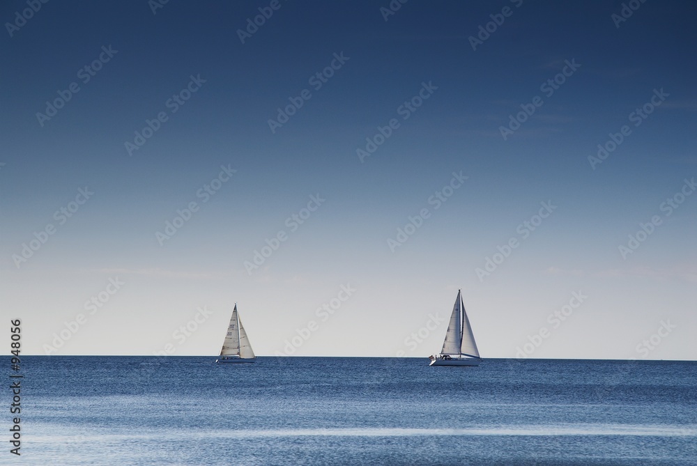 Fototapeta premium sailing boats