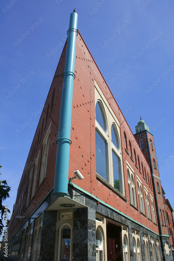 Obraz premium modern mosque in the Hague