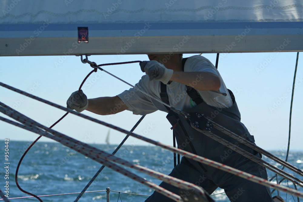 Konstfotografi sails is a man's work