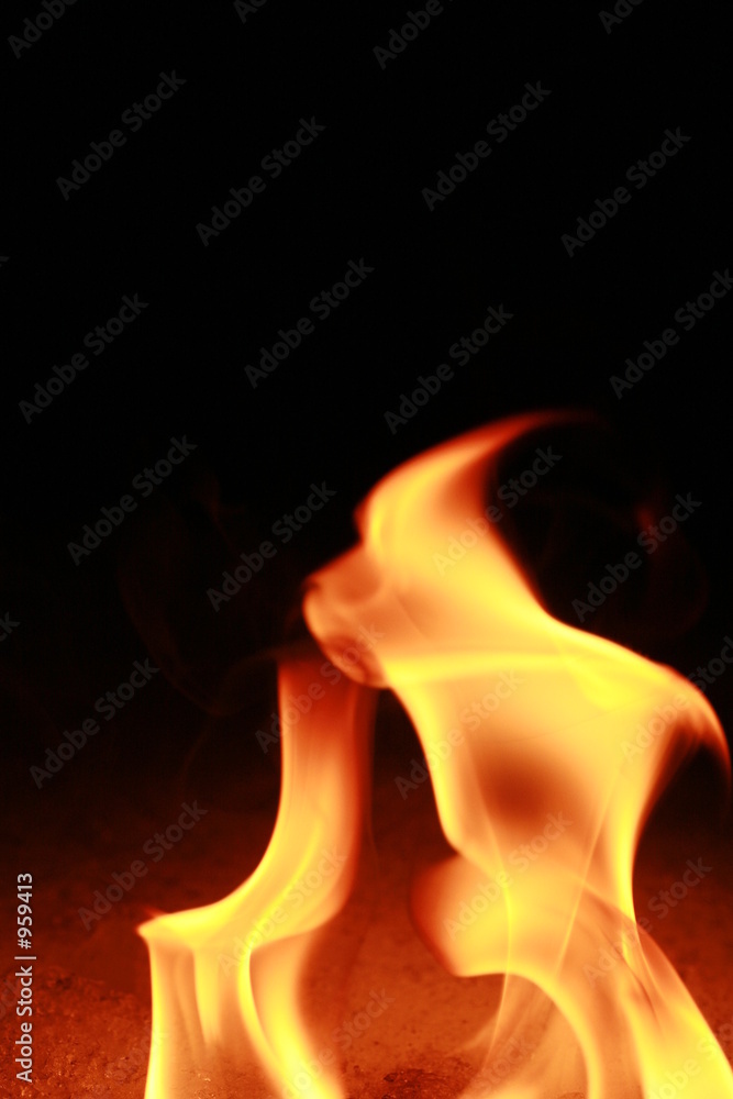 fire and flame fire and flame