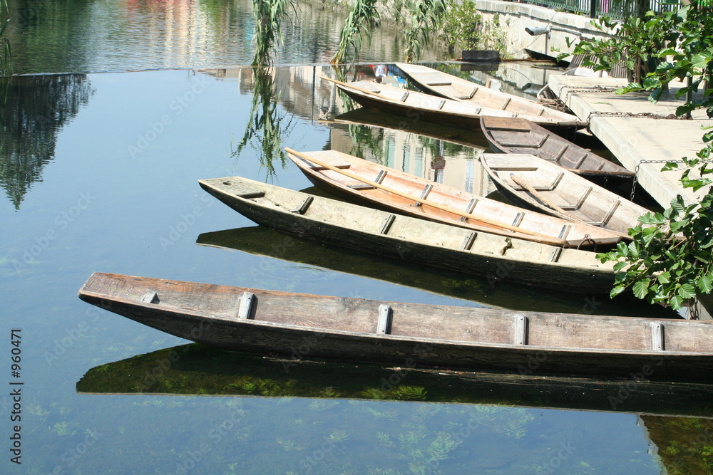 barques sur la sorgues