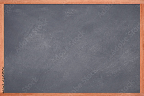 blank chalkboard