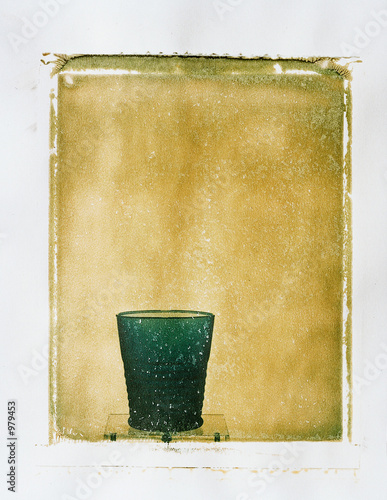 blaues glas