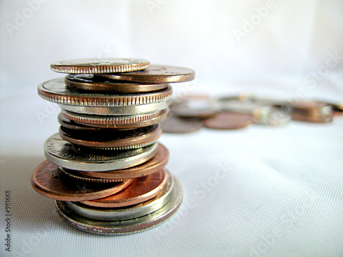 stack of coins