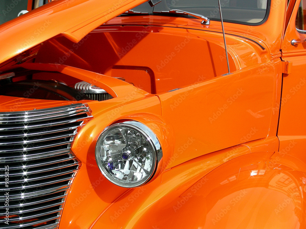 orange coupe