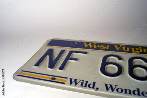 wv license plate