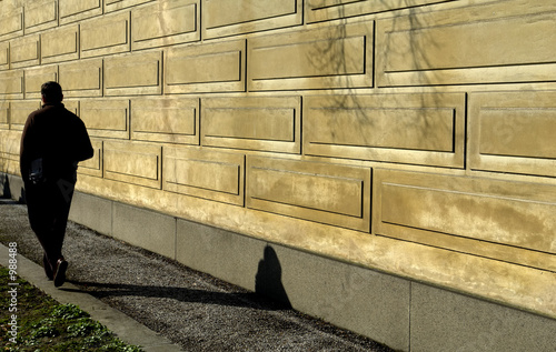 Canvas Print walk