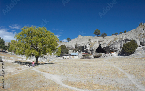 Villagge of Indios close to Creel, North Mexico photo