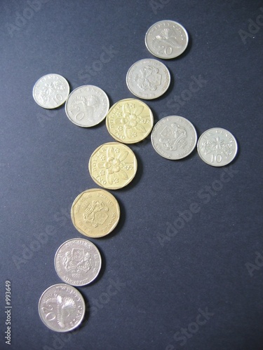 money cross
