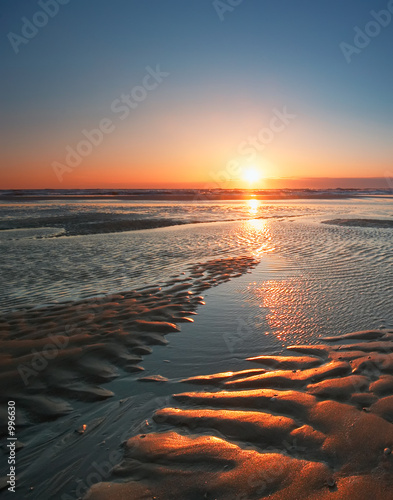 canvas print motiv - Eric Gevaert : sunset beach
