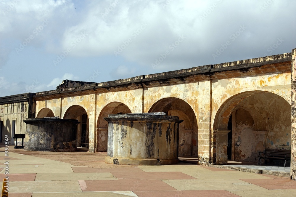 ancient courtyard
