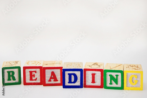 Canvas Print reading all caps horizontal