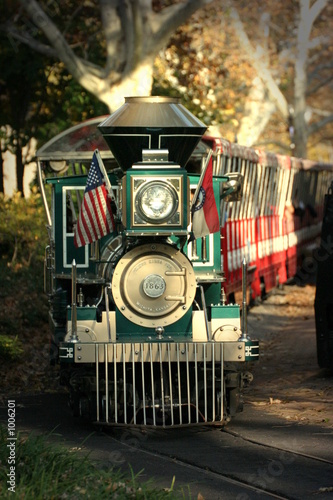 train at the zoo