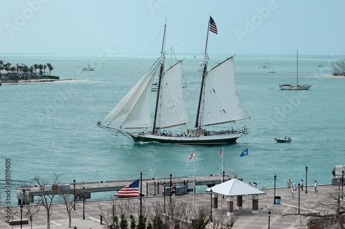 sailing ship in key west