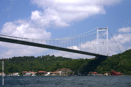 Obraz na płótnie fatih sultan mehmet bridge w salonie