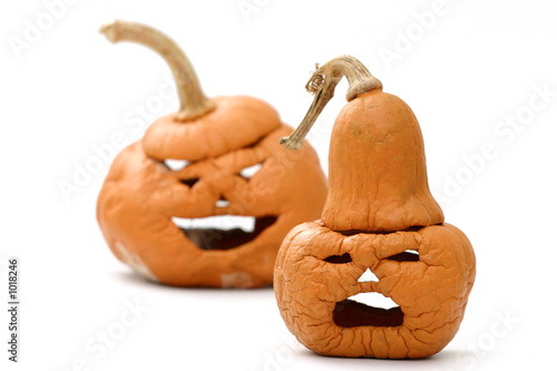 shriveled pumpkins
