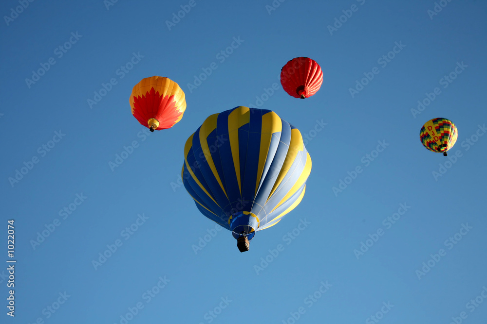 Fototapeta premium hot air balloon ride