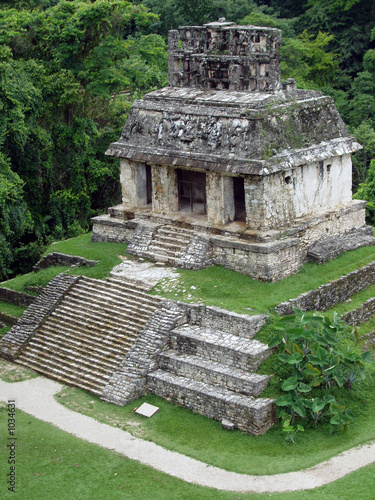 mexiko yucatan maya palenque photo