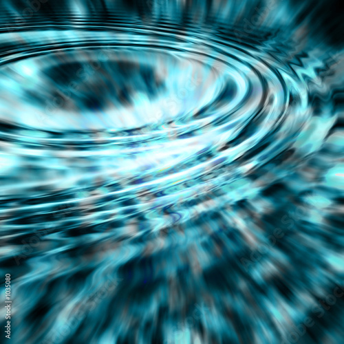 blue ripples