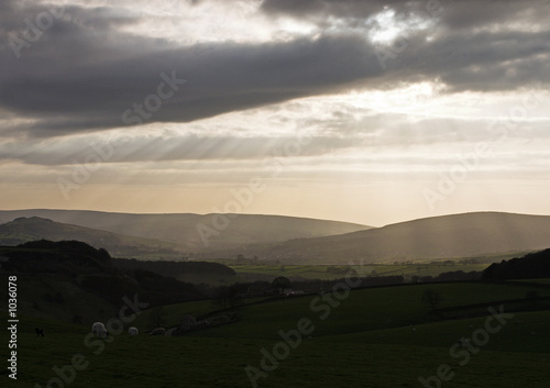 evening light rays