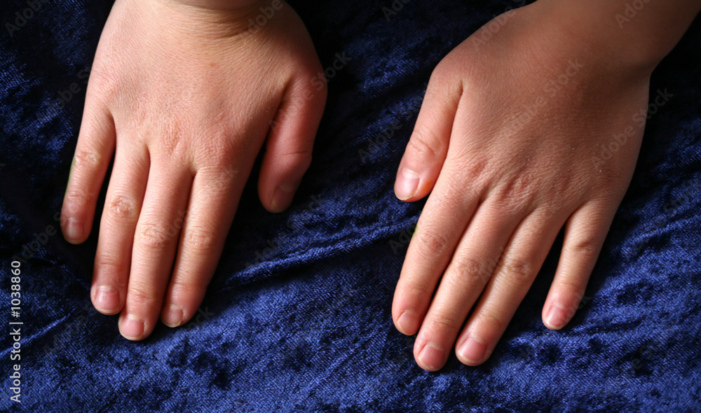 Fototapeta premium child hand