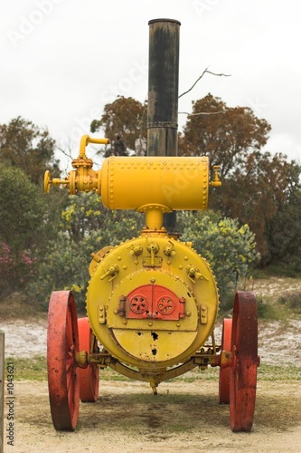 old tractor