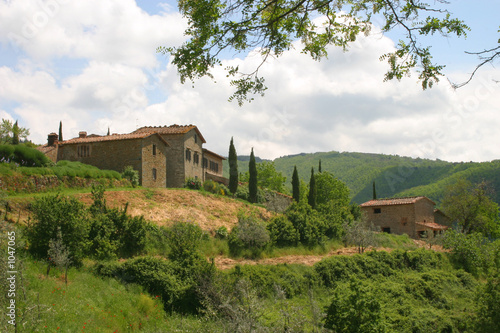 the tuscan hills italy