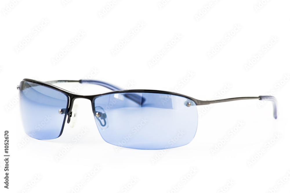 isolated sunglasses on white background