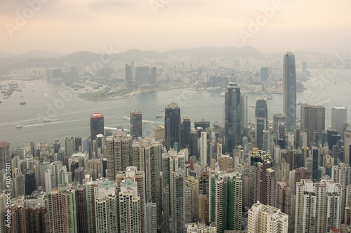 evening in hong kong